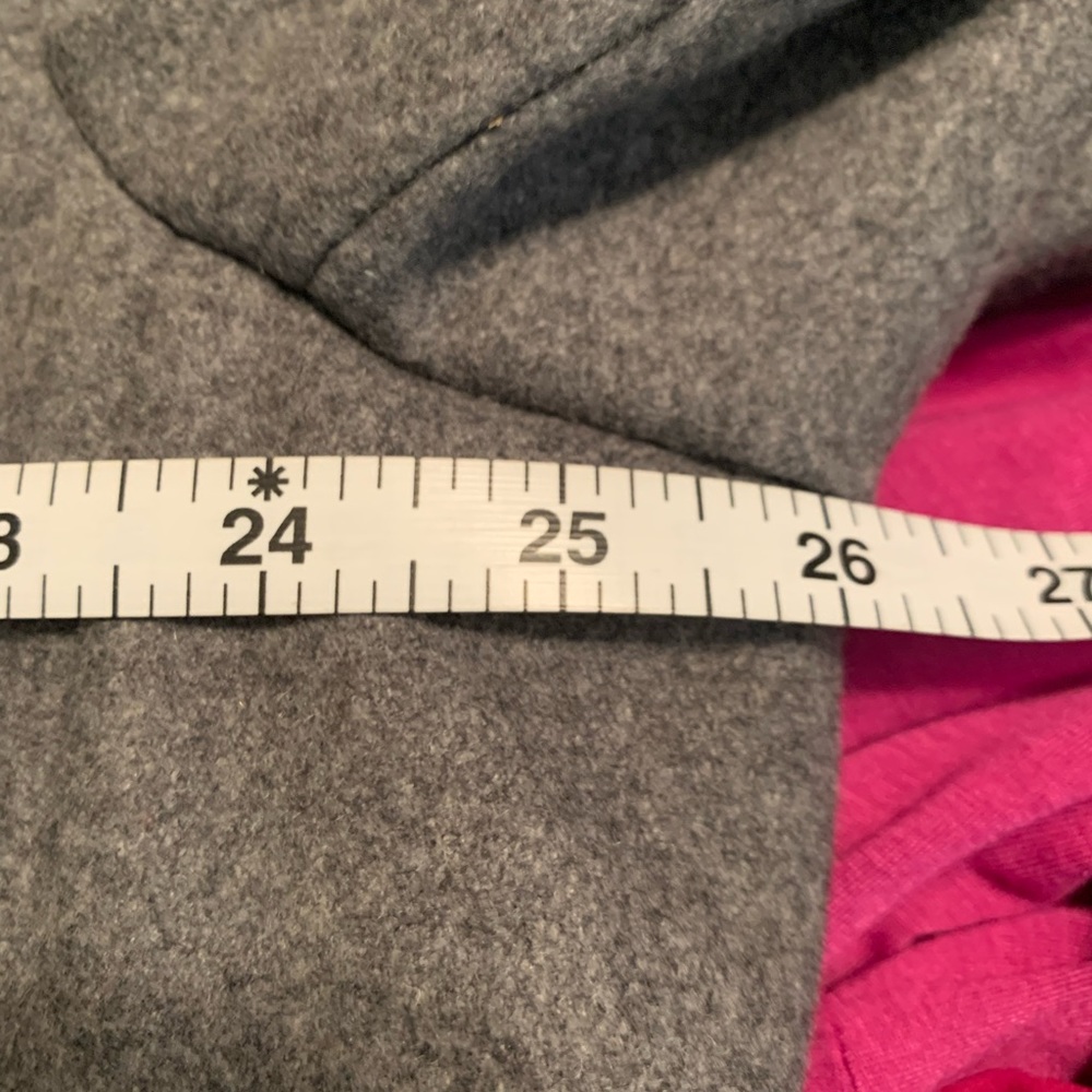 NWT Claiborne Gray button down coat. Size XL - Picture 8 of 9
